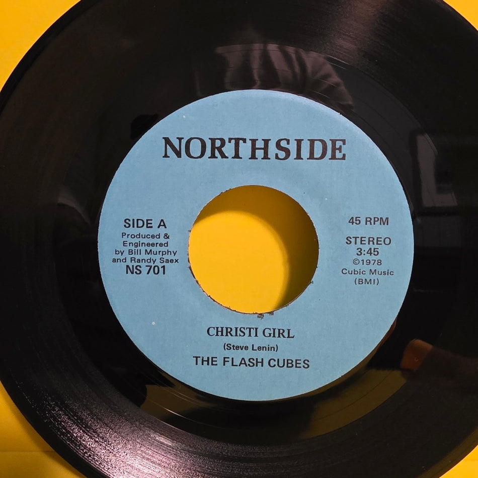 The Flash Cubes - Christi Girl - 1978 - NS 701 - Used - VG++ - Vinyl