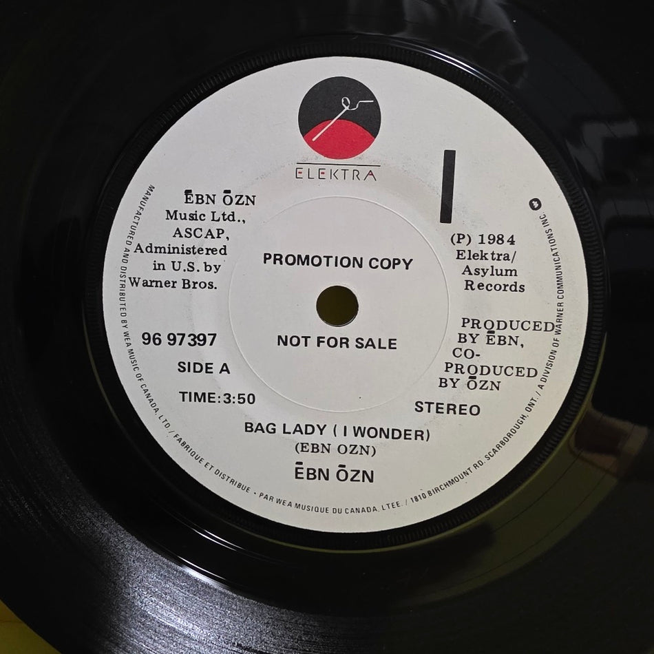Ebn-Ozn - Bag Lady ( I Wonder ) Promo  - 1984 - 96 97397 - Used - NM - Vinyl