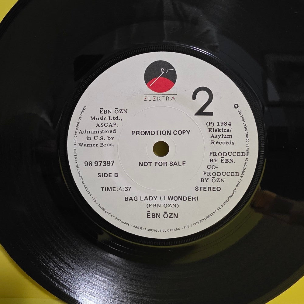 Ebn-Ozn - Bag Lady ( I Wonder ) Promo  - 1984 - 96 97397 - Used - NM - Vinyl