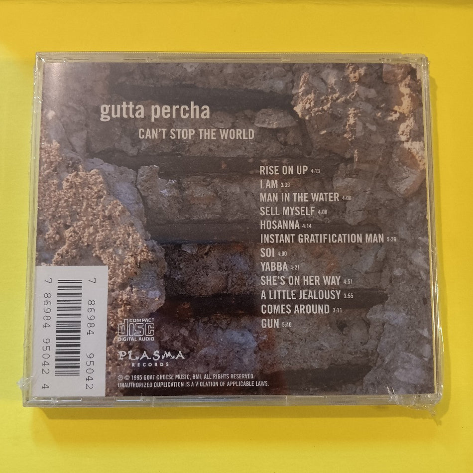 Gotta Percha - Can't Stop The World - 1995 - PR 62195 - New - Sealed - CDs
