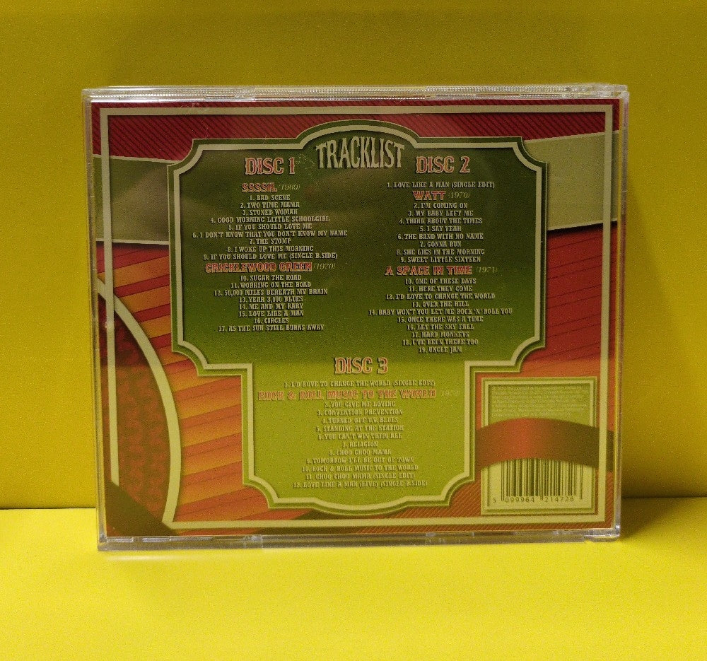 Ten Years After - Think About The Times (The Chrysalis Years 1969-1972) - 2010 - 5099964214726 - Used - EX - CDs - 3xCD Set - UK Import