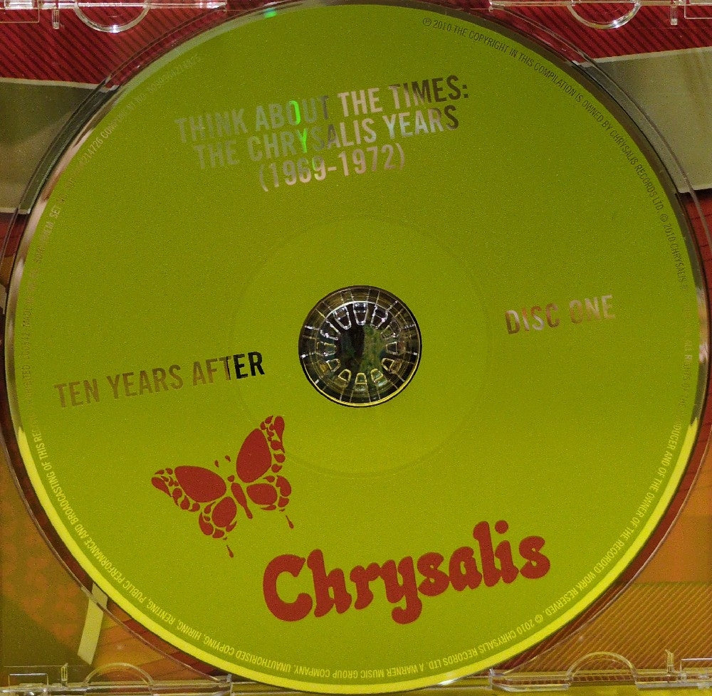 Ten Years After - Think About The Times (The Chrysalis Years 1969-1972) - 2010 - 5099964214726 - Used - EX - CDs - 3xCD Set - UK Import