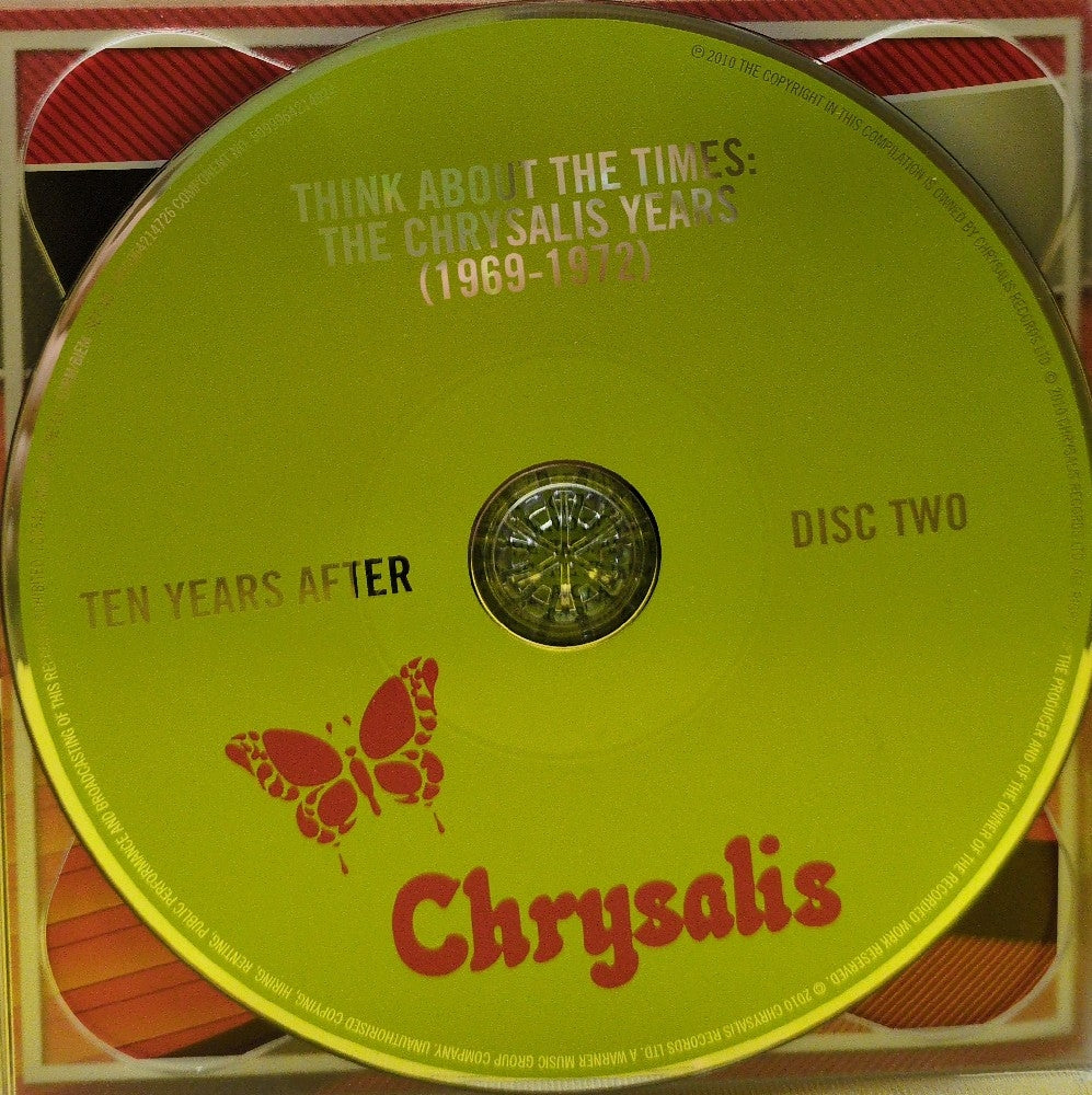 Ten Years After - Think About The Times (The Chrysalis Years 1969-1972) - 2010 - 5099964214726 - Used - EX - CDs - 3xCD Set - UK Import