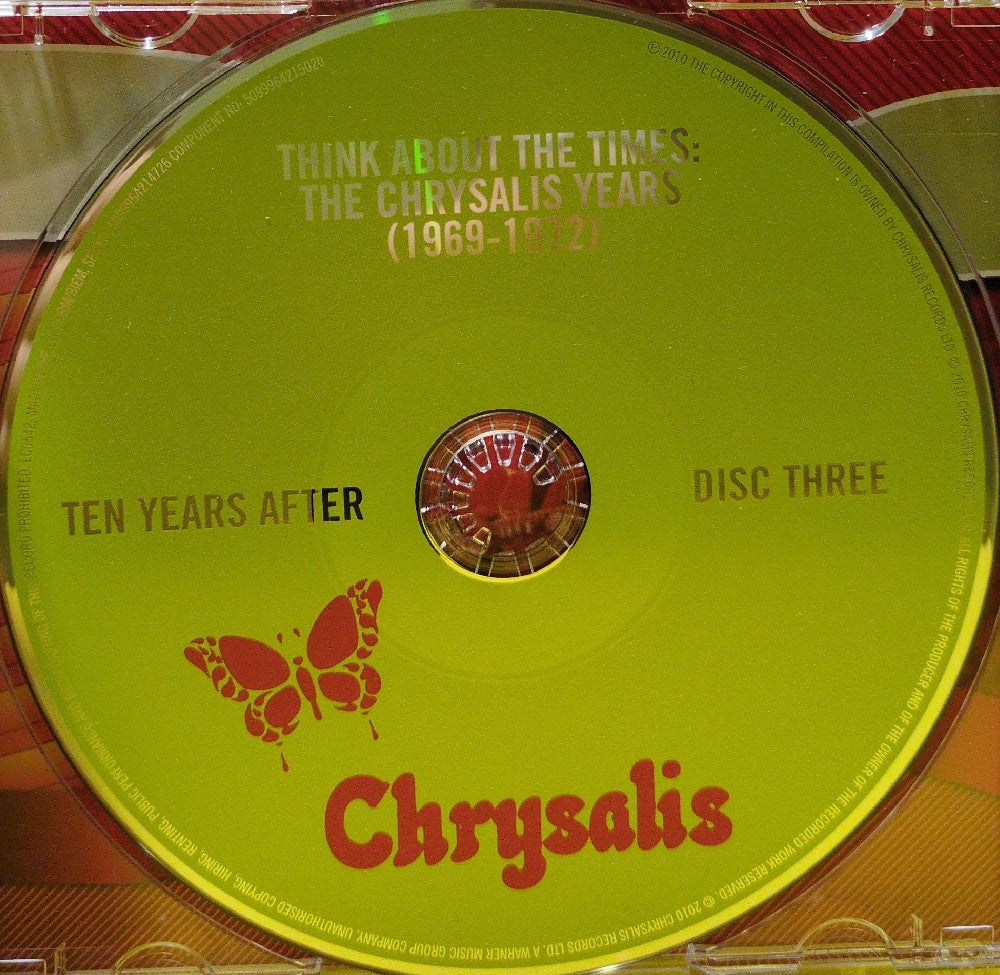 Ten Years After - Think About The Times (The Chrysalis Years 1969-1972) - 2010 - 5099964214726 - Used - EX - CDs - 3xCD Set - UK Import