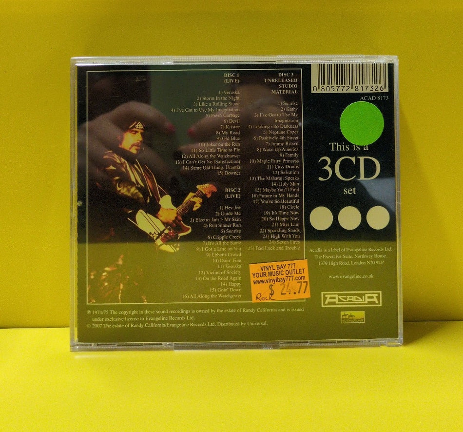 Spirit - Salvation... The Spirit Of '74 - 2007 - ACAD 8173 - Used - EX - CDs - 3xCD Set - UK Import