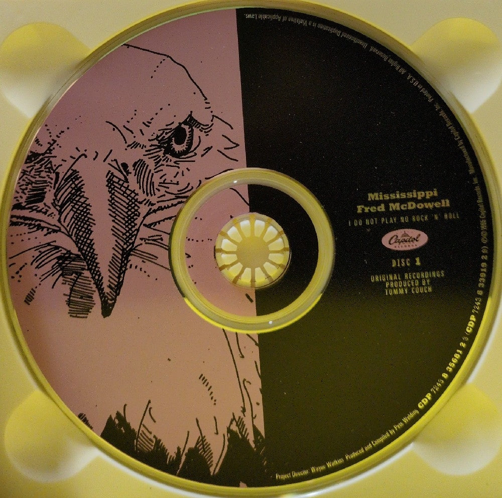 Mississippi Fred McDowell - I Do Not Play No Rock 'N' Roll - 1995 - CDP 7243 8 33919 2 9 - Used - EX - CDs - 2xCD
