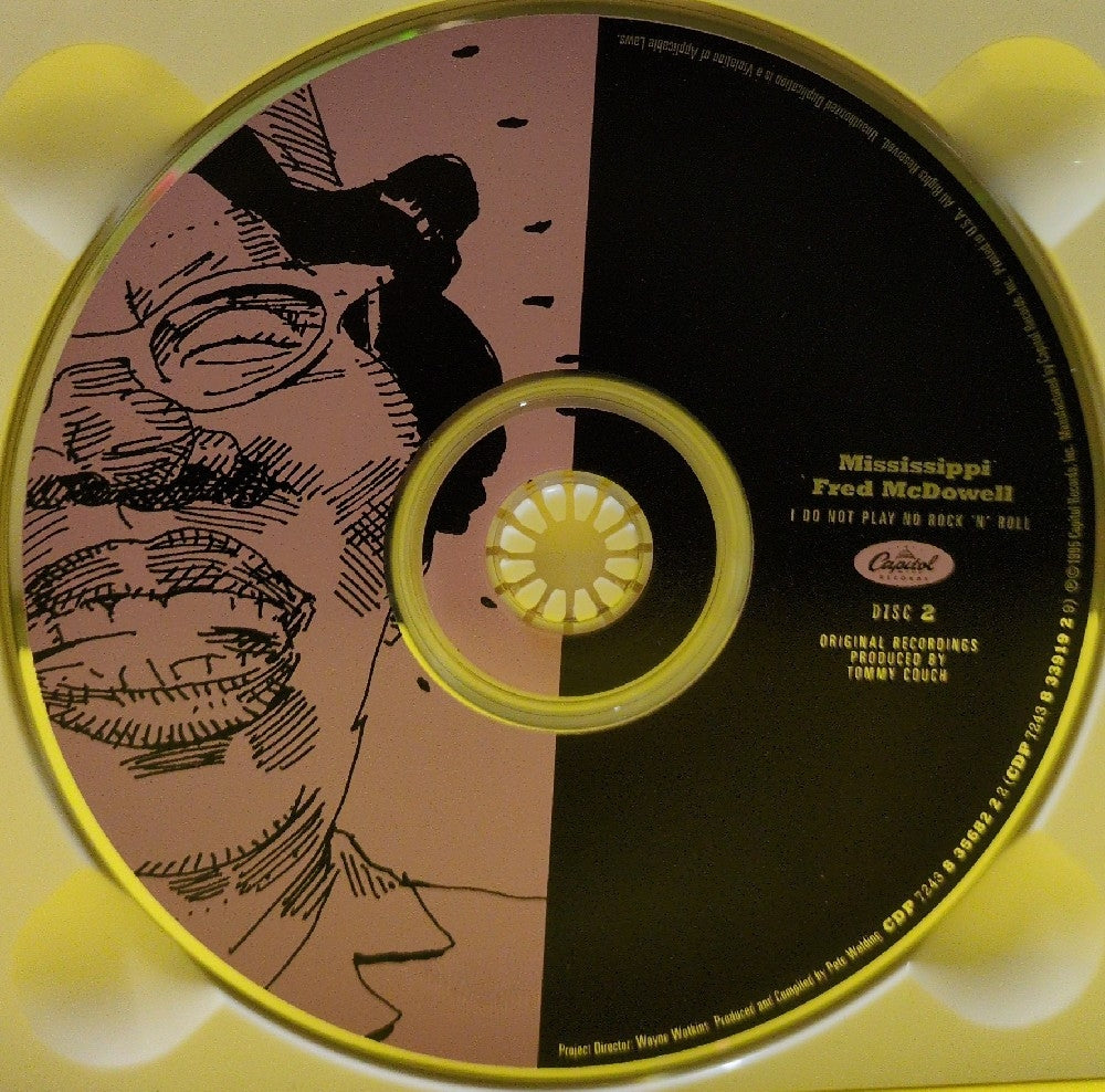 Mississippi Fred McDowell - I Do Not Play No Rock 'N' Roll - 1995 - CDP 7243 8 33919 2 9 - Used - EX - CDs - 2xCD