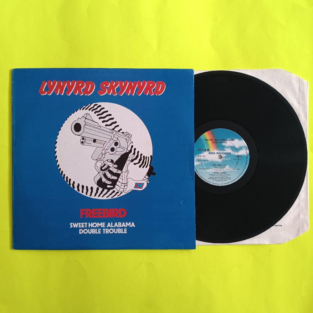 Lynyrd Skynyrd - Freebies UK 12" Blue Label - 1982 - MCAT 251 - Used - VG+ - Vinyl