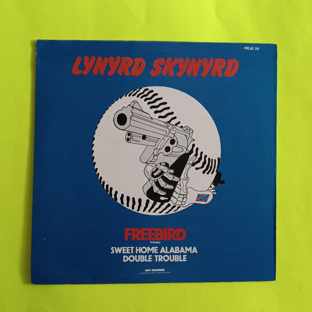 Lynyrd Skynyrd - Freebies UK 12" Blue Label - 1982 - MCAT 251 - Used - VG+ - Vinyl