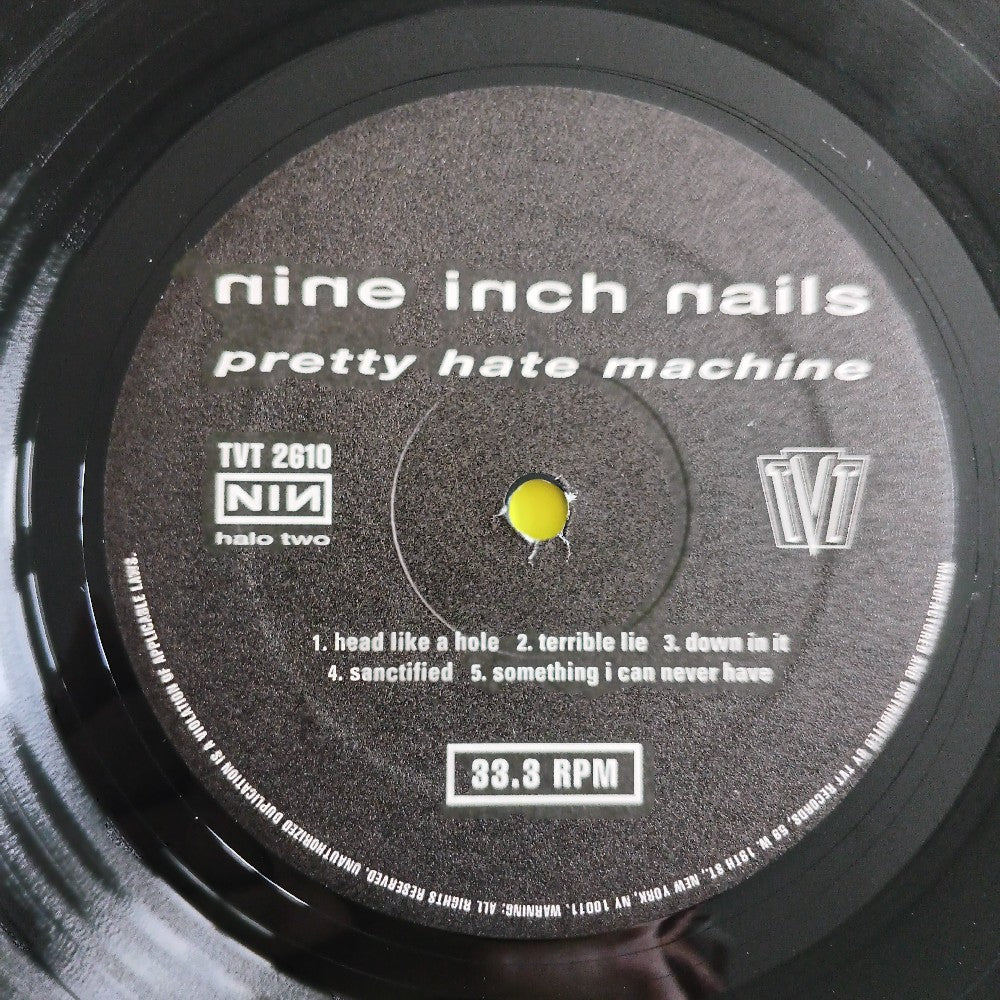 Nine Inch Nails - Pretty Hate Machine OG TVT - 1989 - TVT 2610 - Used - VG++ - Vinyl