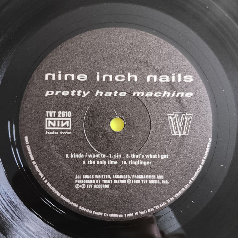 Nine Inch Nails - Pretty Hate Machine OG TVT - 1989 - TVT 2610 - Used - VG++ - Vinyl