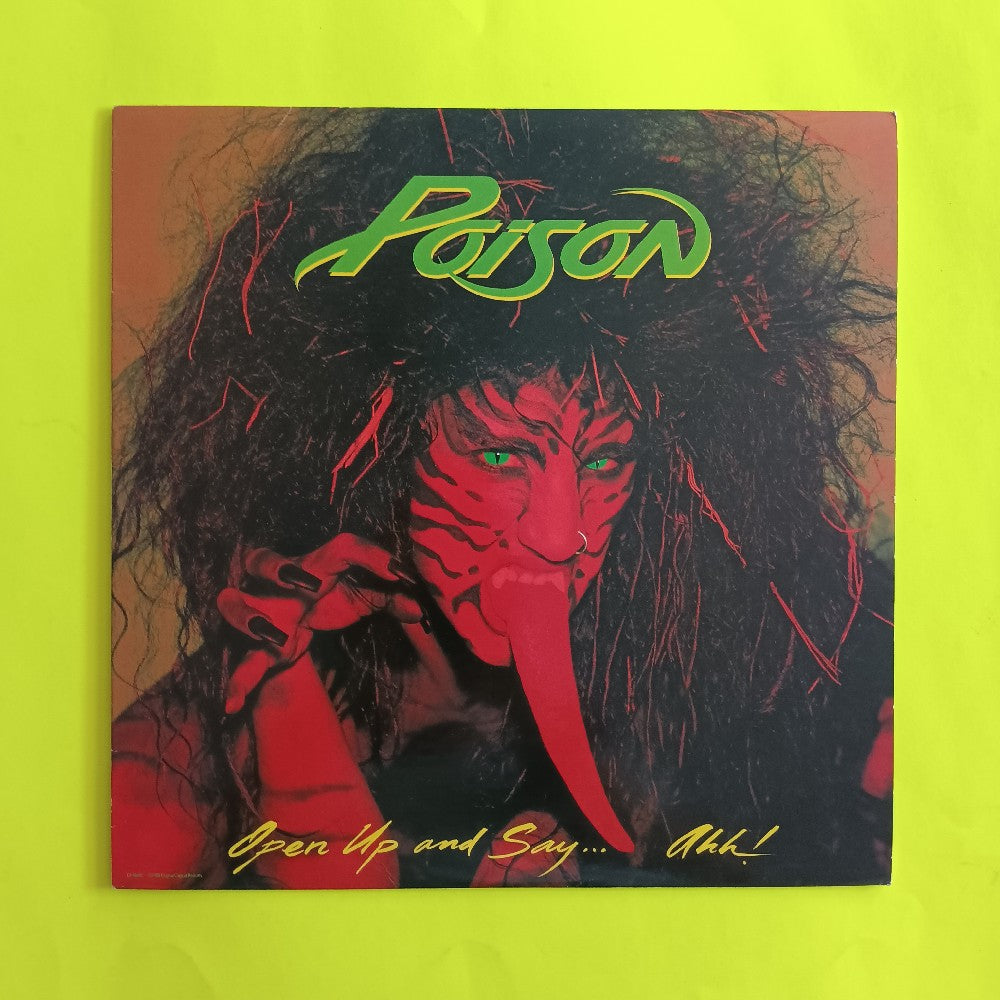 Poison - Open Up And Say Ahh! OG Uncensored - 1988 - C1-48493 - Used - VG++ - Vinyl