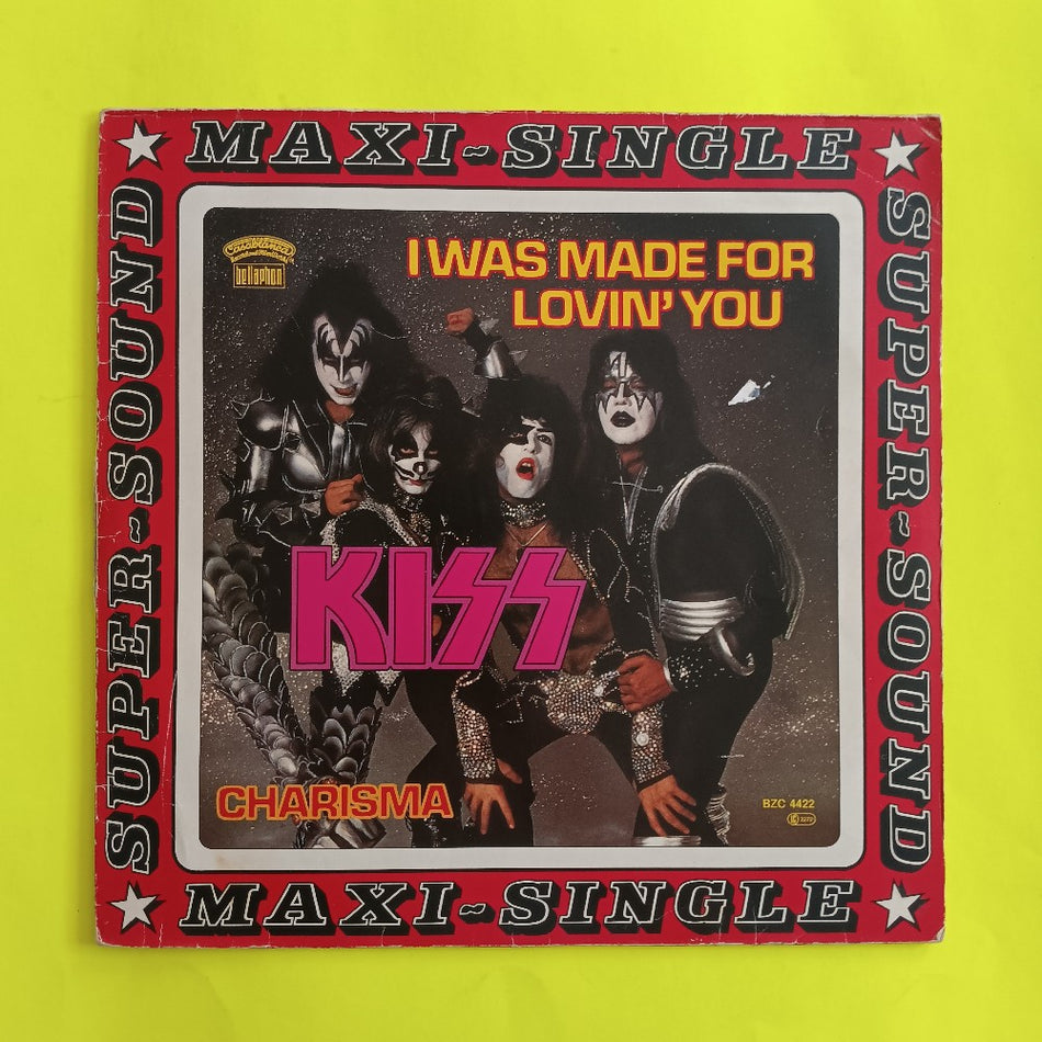 Kiss - I Was Made For Lovin' You GERMANY RED VINYL - 1979 - BZC 4422 - Used - VG+ - Vinyl