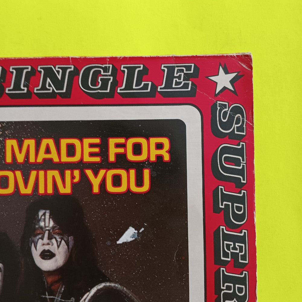 Kiss - I Was Made For Lovin' You GERMANY RED VINYL - 1979 - BZC 4422 - Used - VG+ - Vinyl