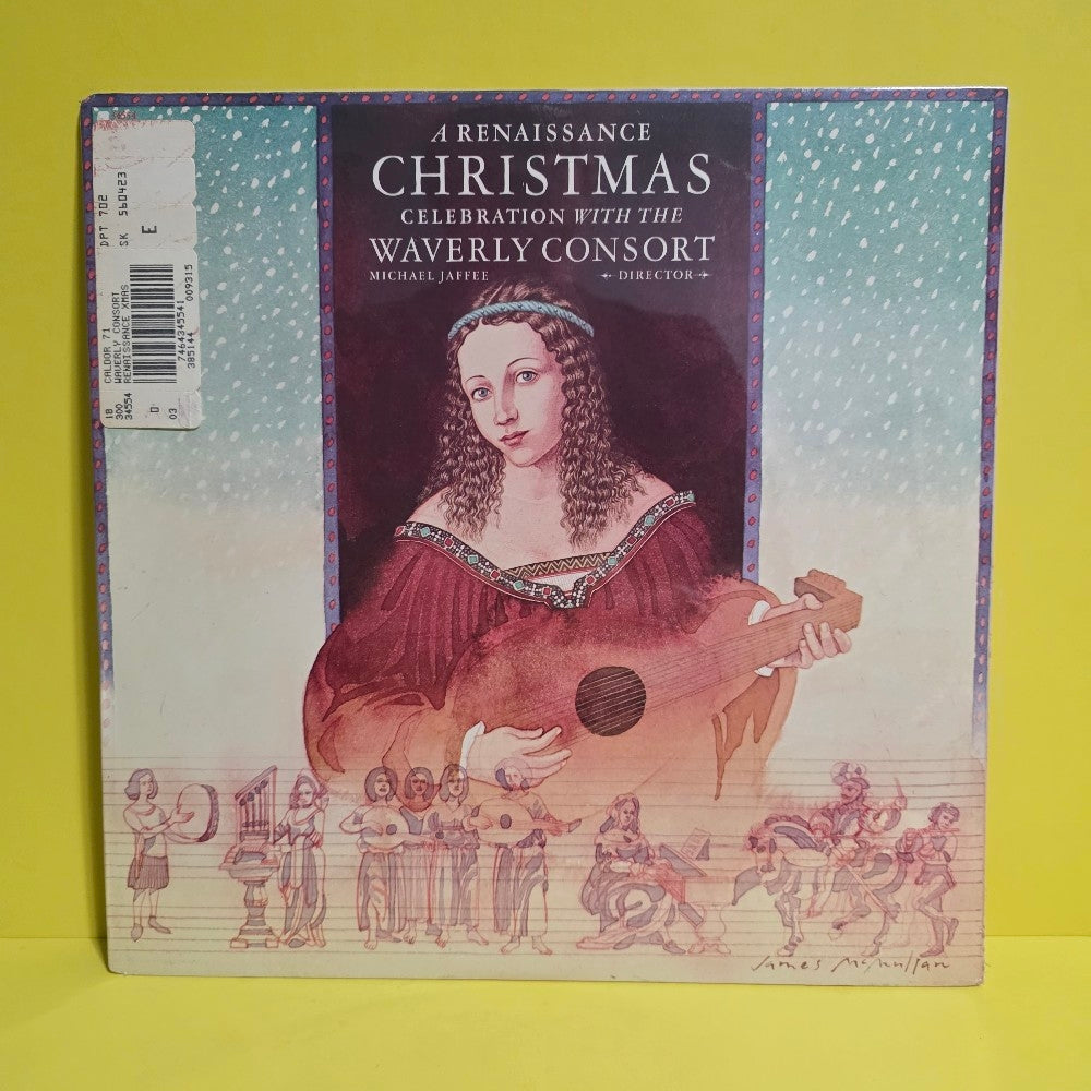 Waverly Consort, Michael Jaffee - A Renaissance Christmas Celebration With The Waverly Consort - 1977 - 34554, M 34554 - New - Sealed - Vinyl