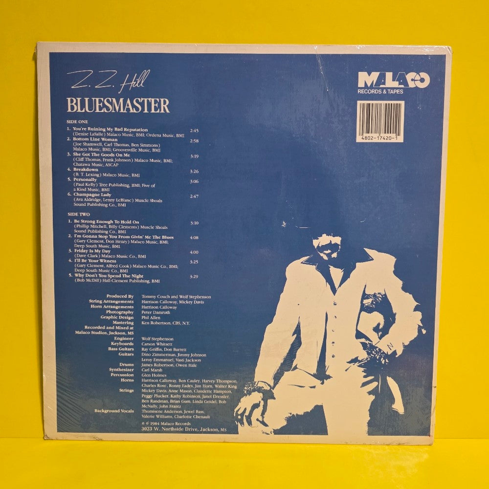 Z.Z. Hill - Bluesmaster - 1984 - MAL 7420 - New - Sealed - Vinyl