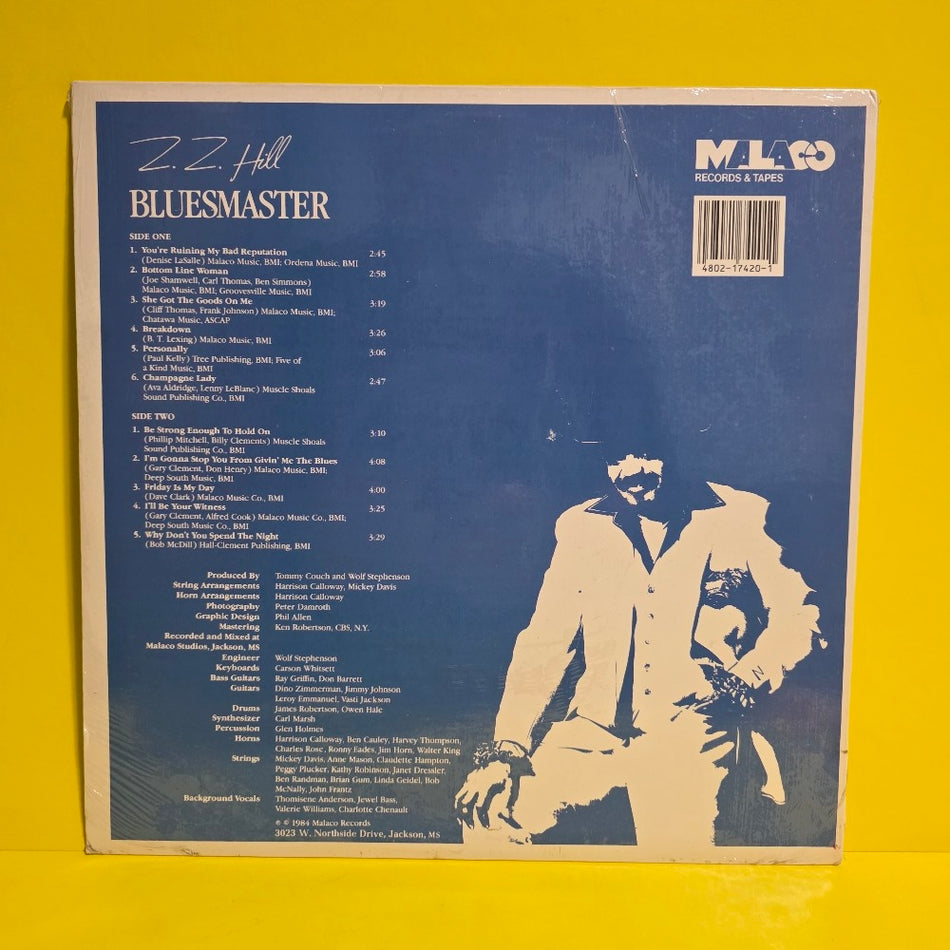 Z.Z. Hill - Bluesmaster - 1984 - MAL 7420 - New - Sealed - Vinyl