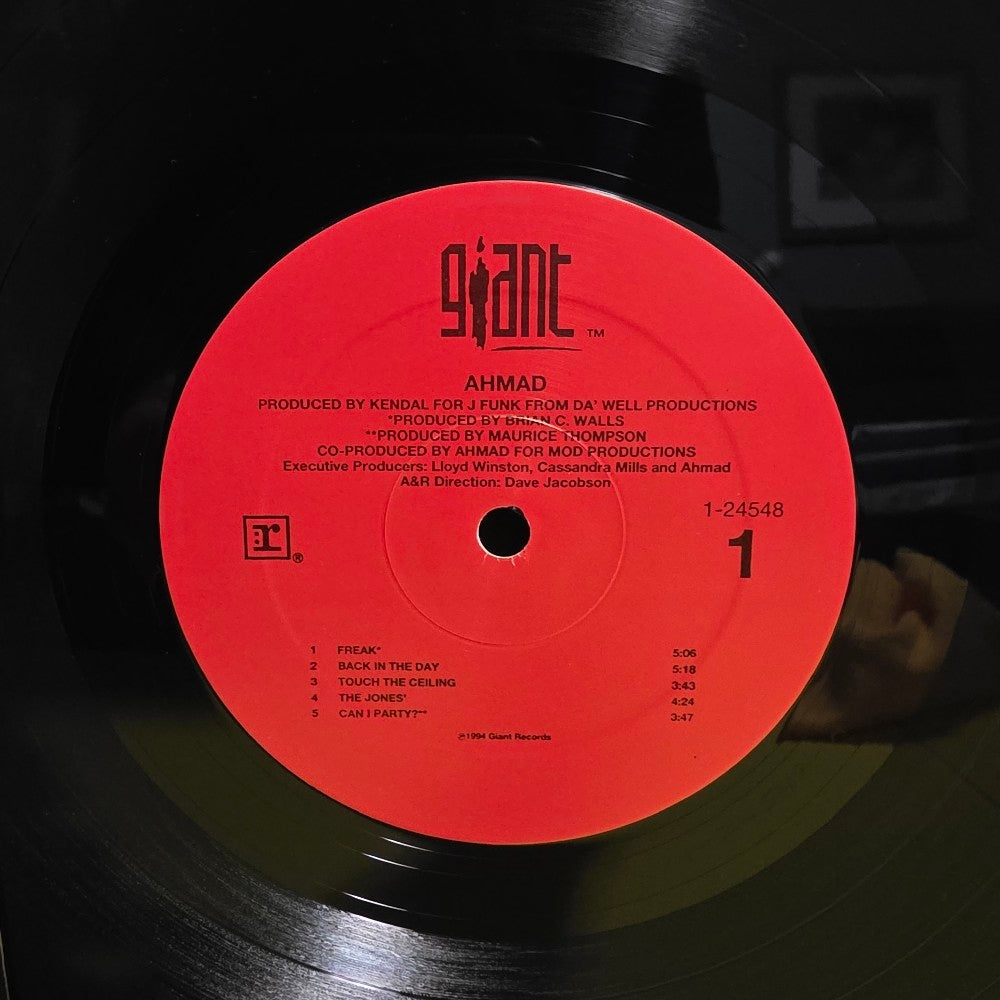 Ahmad - Ahmad / Promo  - 1994 - 1-24548 - Used - NM - Vinyl