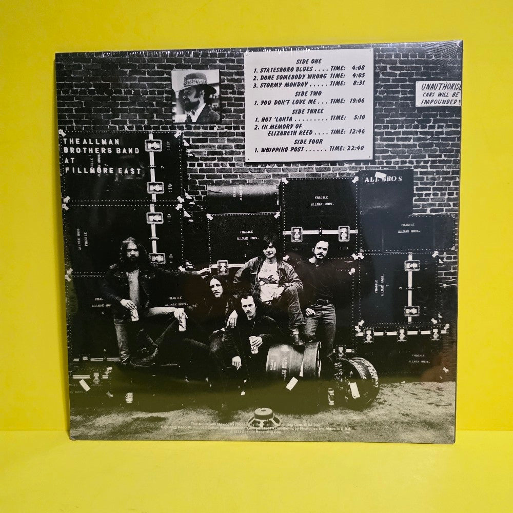 The Allman Brothers Band  - At The Fillmore East - 1977 - CPN 2-0131 - New - Sealed - Vinyl