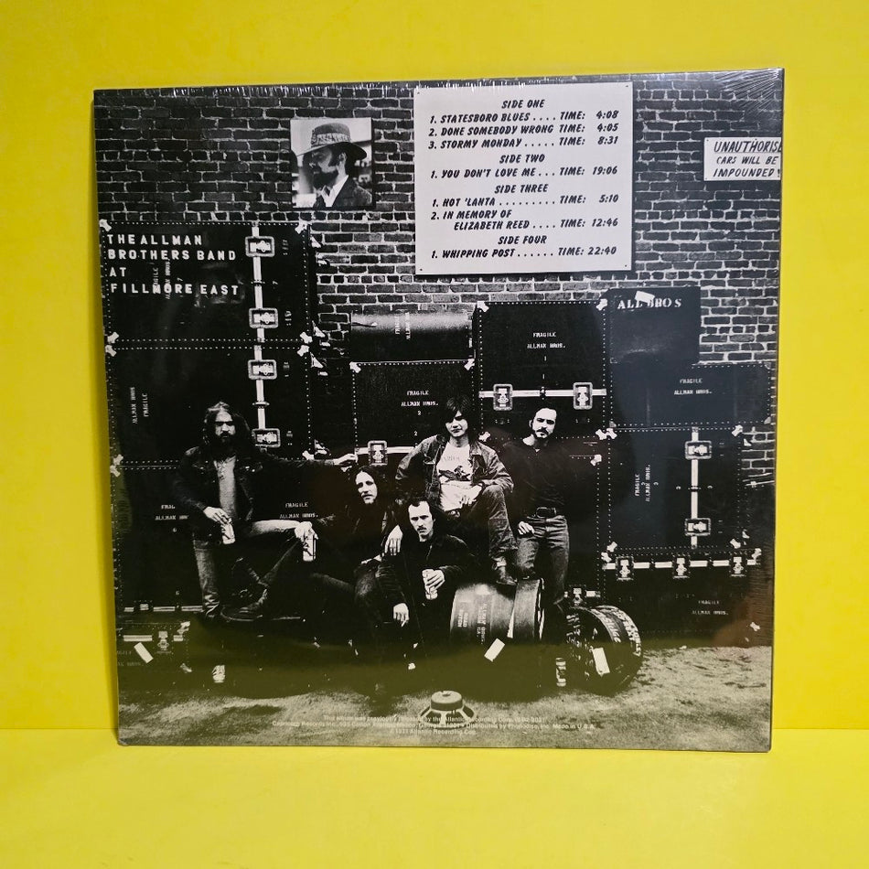 The Allman Brothers Band  - At The Fillmore East - 1977 - CPN 2-0131 - New - Sealed - Vinyl