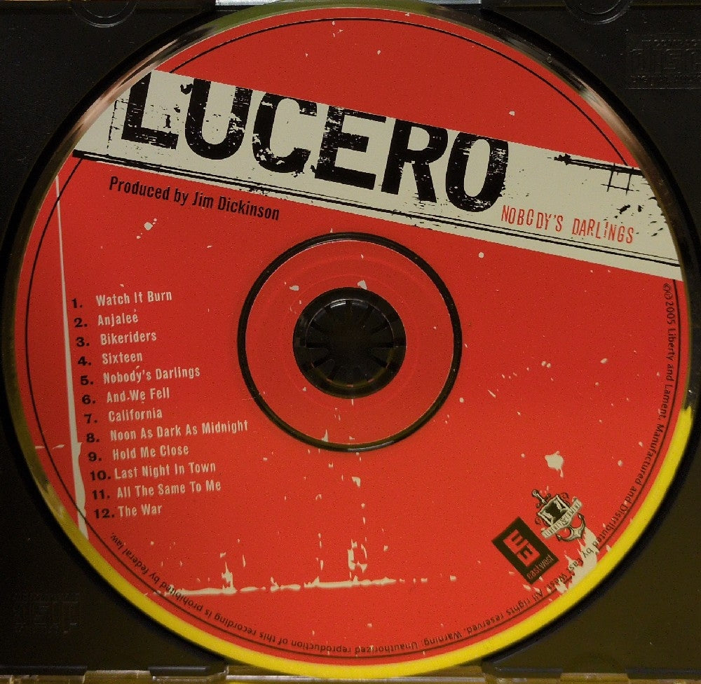 Lucero - Nobody's Darlings - 2005 - 07559630012-4 - Used - EX - CDs
