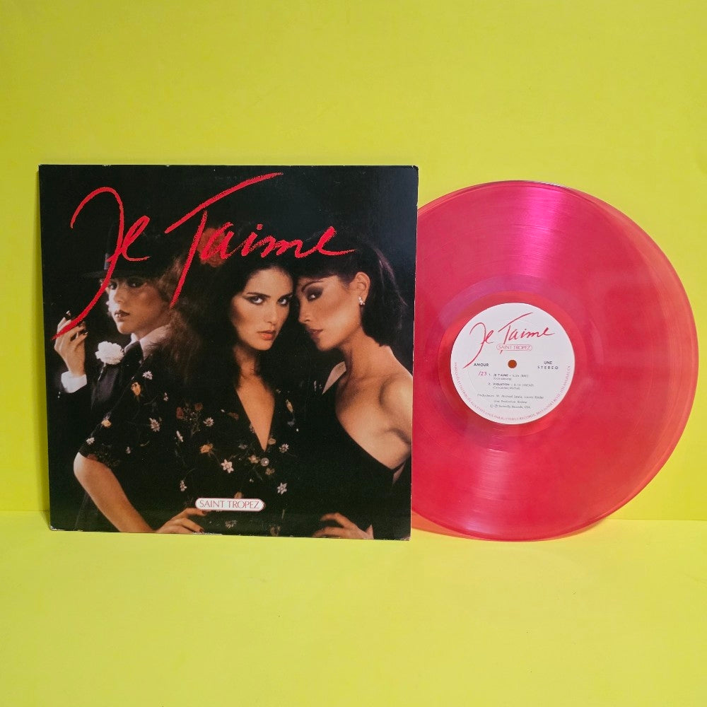 Saint Tropez - Je T'Aime / Gatefold Pink Vinyl  - 1979 - FLY 002 - Used - EX - Vinyl