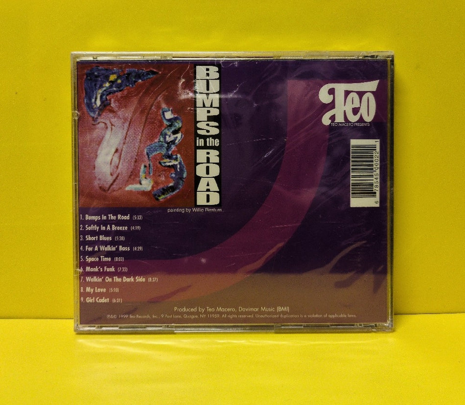 Teo Macero - Teo Macero Presents : Bumps In The Road - Volume 2 - 1999 - TMP-2 - New - Sealed - CDs