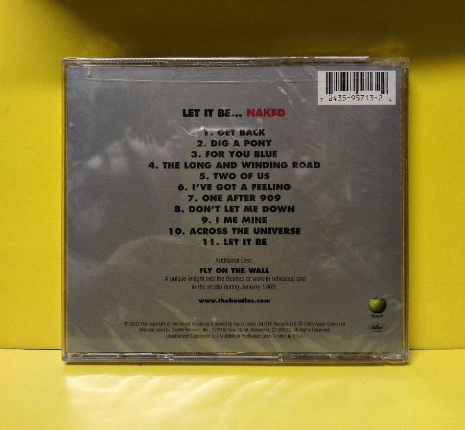 The Beatles - Let It Be... Naked - 2003 - CDP 7243 5 95713 2 4 - New - Sealed - CDs - 2xCD