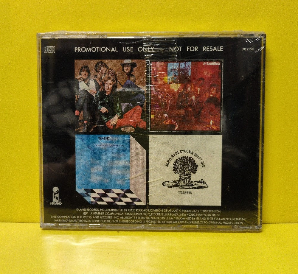 Traffic - Traffic Report (A Collection Of Traffic Classics) - 1987 - PR 2158 - New - Sealed - CDs - Promo