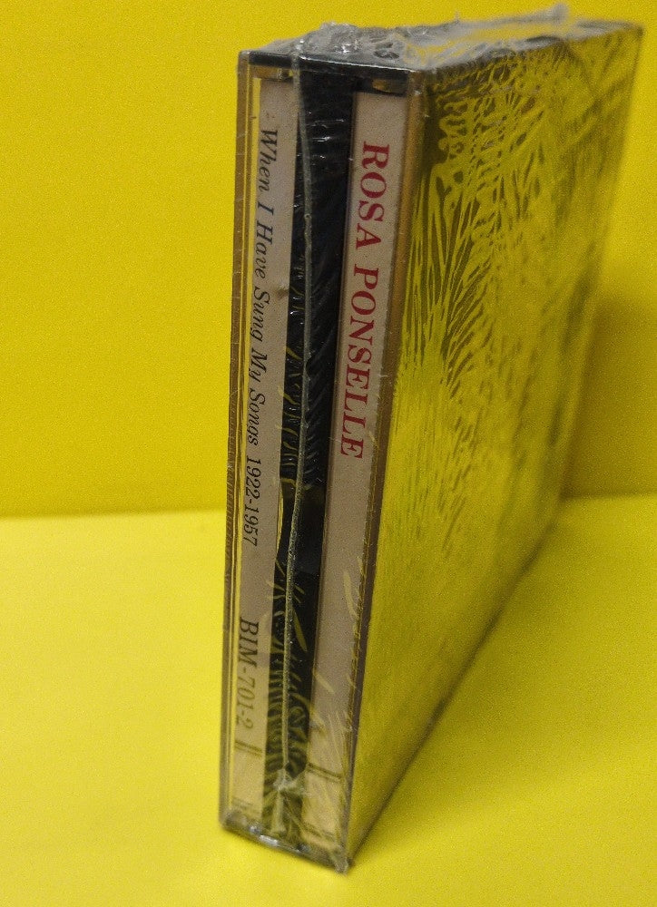 Rosa Ponselle - When I Have Sung My Songs 1922-1957 - BIM-701-2 - New - Sealed - CDs - 2xCD
