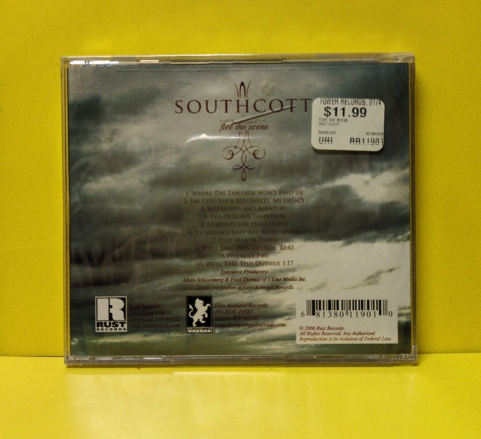 Southcott - Flee The Scene - 2006 - RR11901 - New - Sealed - CDs