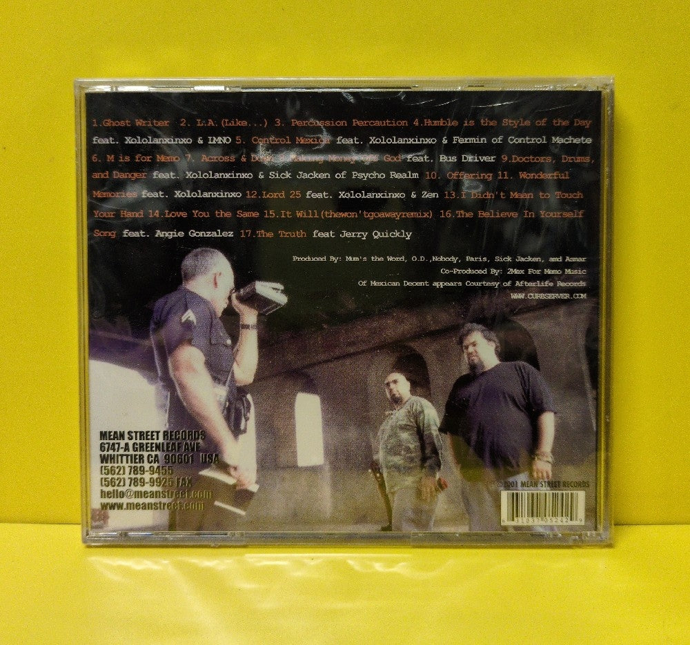 2Mex - B Boys In Occupied Mexico - 2001 - MEA020 - New - Sealed - CDs