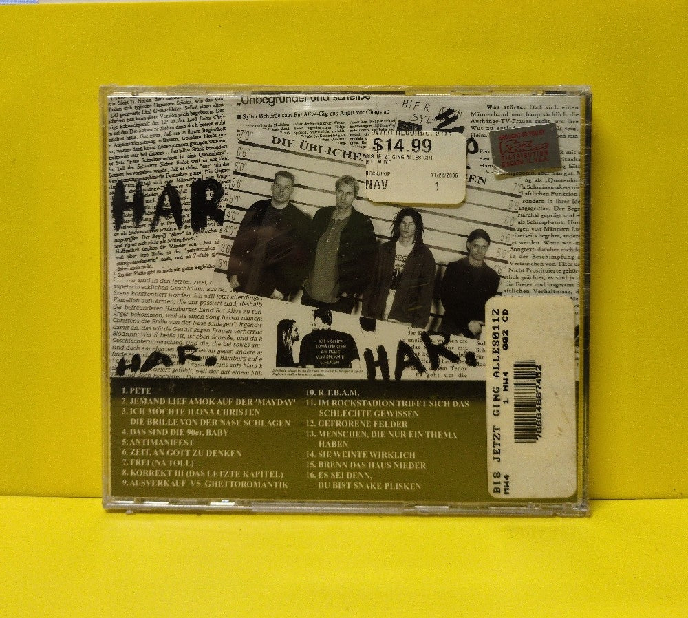 ...But Alive - Bis Jetzt Ging Called Gut - 1997 - New - Sealed - CDs - Canadian Import