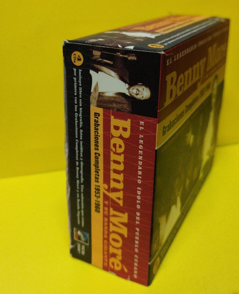 Benny Moré Y Su Banda Gigante - Grabaciones Completas 1953-1960 - 2004 - TCD 309 - Used - EX - CDs - 4xCD Box Set