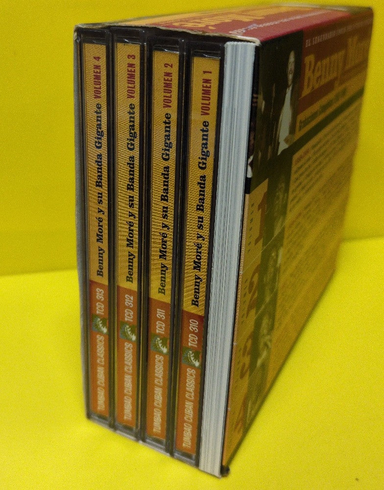 Benny Moré Y Su Banda Gigante - Grabaciones Completas 1953-1960 - 2004 - TCD 309 - Used - EX - CDs - 4xCD Box Set