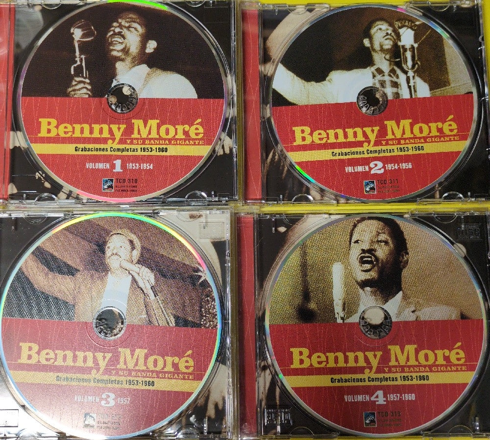 Benny Moré Y Su Banda Gigante - Grabaciones Completas 1953-1960 - 2004 - TCD 309 - Used - EX - CDs - 4xCD Box Set