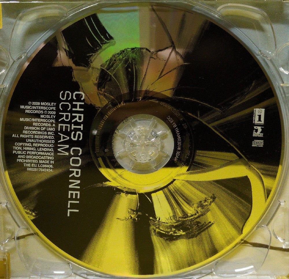 Chris Cornell - Scream - 2009 - 0602517842434 - Used - EX - CDs - European Import