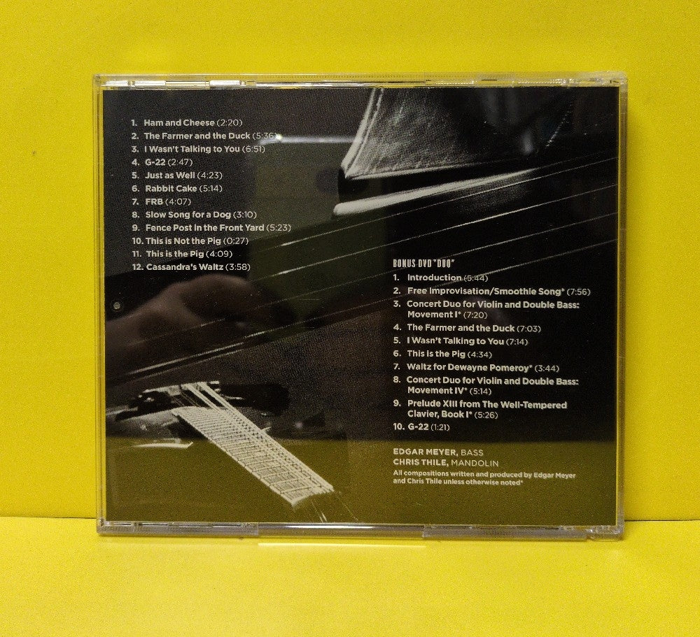 Edgar Meyer & Chris Thile - Edgar Meyer & Chris Thile - 2008 - 514400-2 - Used - EX - CDs - CD/DVD Set - Deluxe Edition