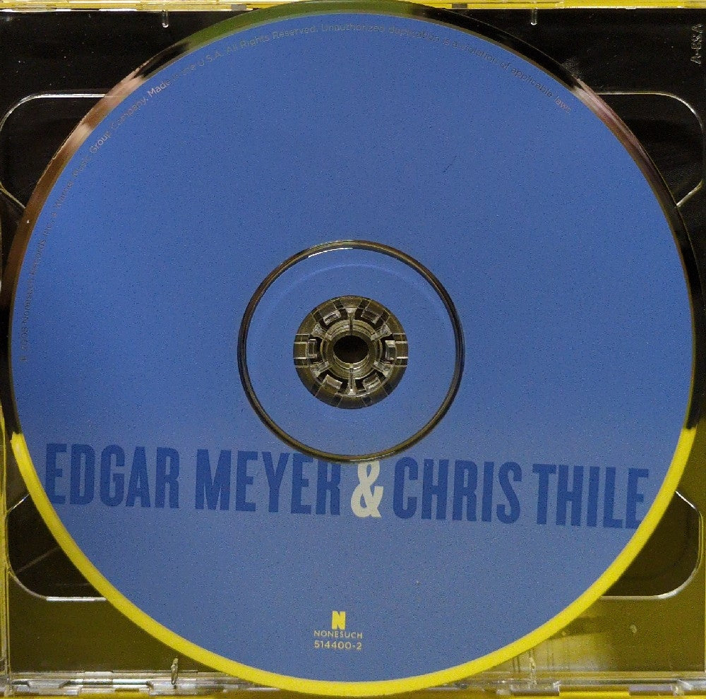 Edgar Meyer & Chris Thile - Edgar Meyer & Chris Thile - 2008 - 514400-2 - Used - EX - CDs - CD/DVD Set - Deluxe Edition