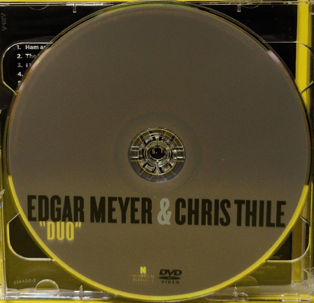 Edgar Meyer & Chris Thile - Edgar Meyer & Chris Thile - 2008 - 514400-2 - Used - EX - CDs - CD/DVD Set - Deluxe Edition