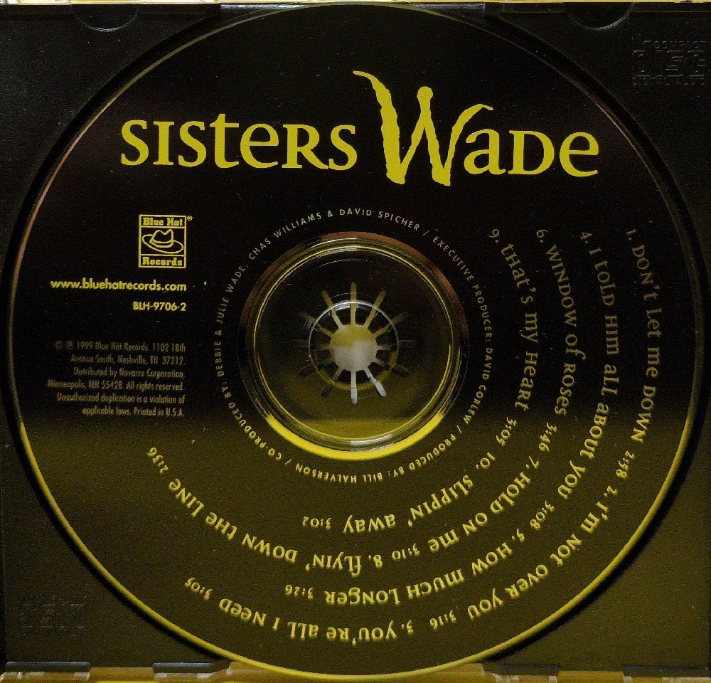 Sisters Wade - Sisters Wade - 1999 - BLH-9706-2 - Used - VG++ - CDs - Autographed