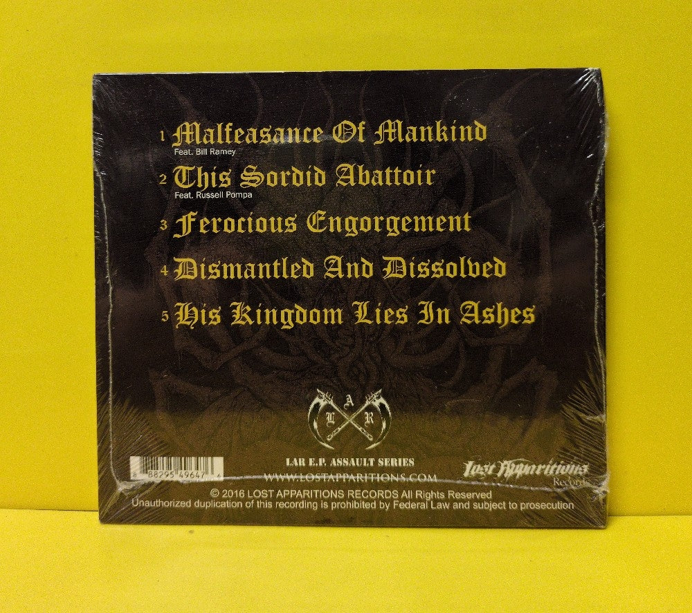 Throne Of Botis - Hymns Of Homicide - 2016 - LAR043 - New - Sealed - CDs - EP