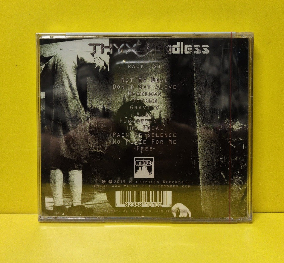 THYX - Headless - 2016 - MET 1010 - New - Sealed - CDs