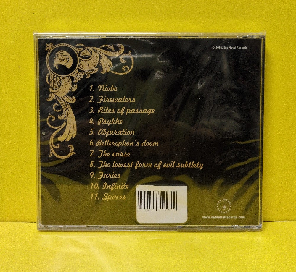 Litany - Pyres Of Lamentation - 2016 - E.M.R. 051 - New - Sealed - CDs - Greece Import