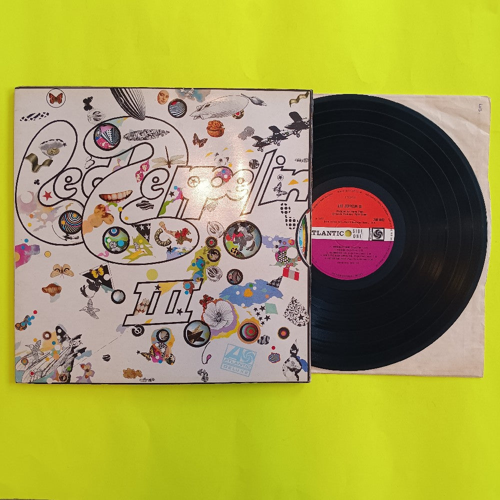 Led Zeppelin  - III OG UK 1st Press - 1970 - 2401002 - Used - VG+ - Vinyl