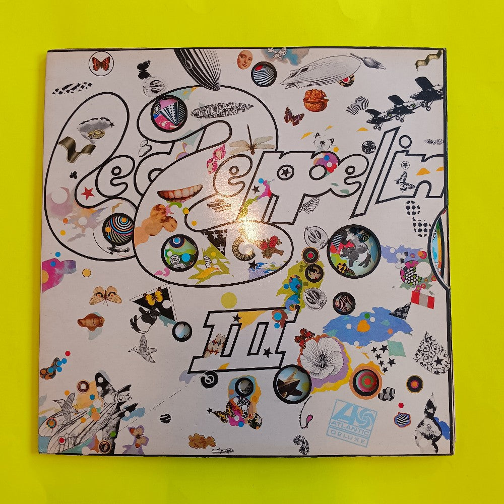 Led Zeppelin  - III OG UK 1st Press - 1970 - 2401002 - Used - VG+ - Vinyl