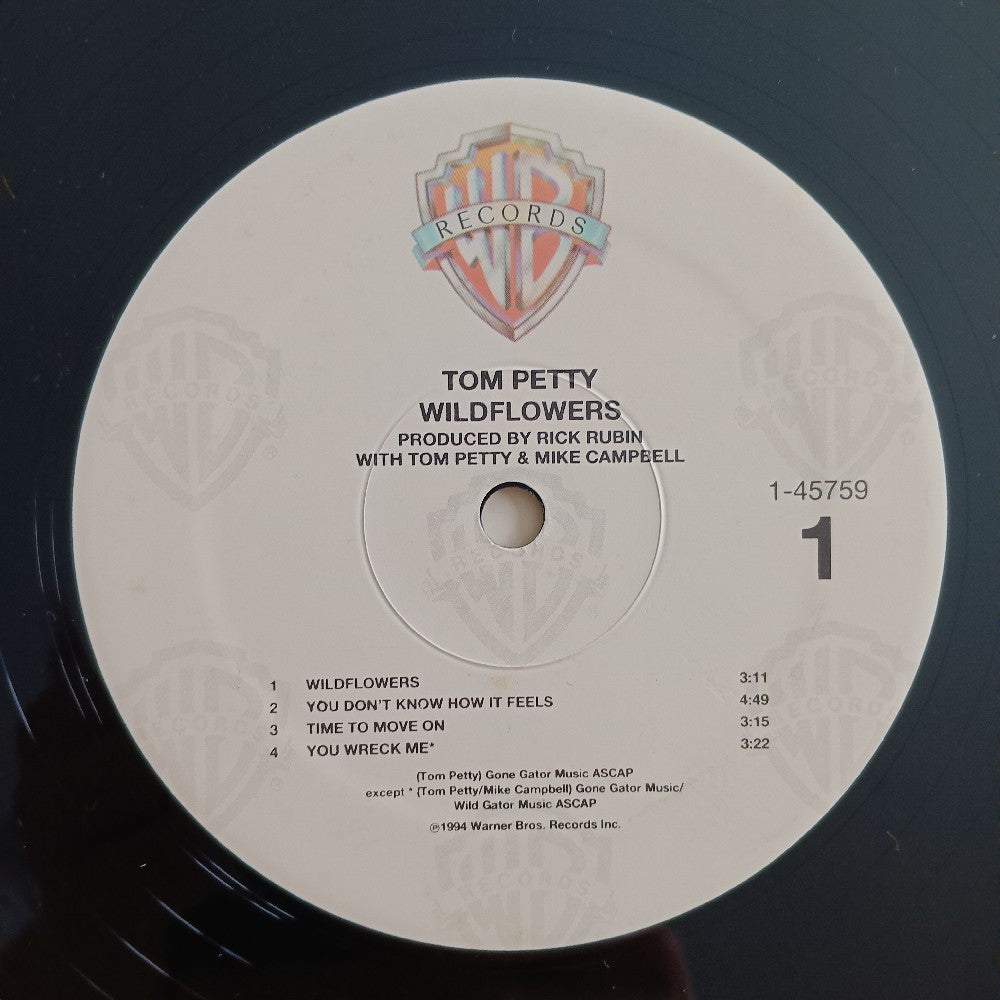Tom Petty - Wildflowers 1st Press OG - 1994 - 9 45759-1 - Used - VG+ - Vinyl
