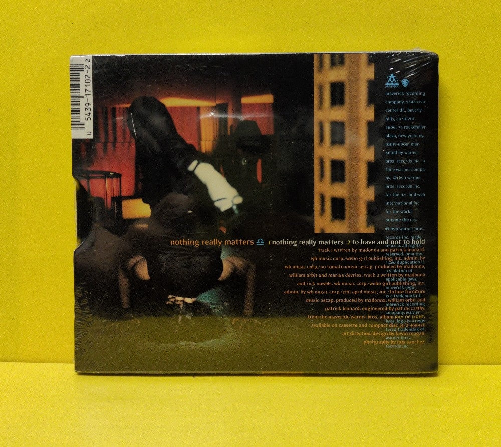 Madonna - Nothing Really Matters - 1999 - 9 17102-2 - New - Sealed - CDs - CD Single - Draw Pack Sleeve