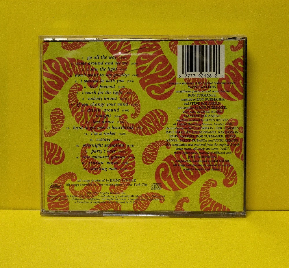 The Raspberries - Capitol Collectors Series - 1991 - CDP 7 92126 2 - Used - EX - CDs