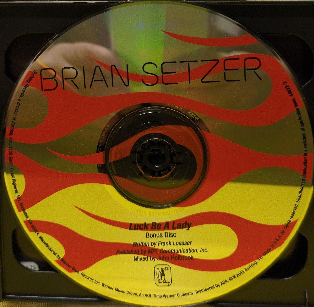 Brian Setzer - Nitro Burnin' Funny Daddy - 2003 - 44022-2 - Used - EX - CDs - 2xCD